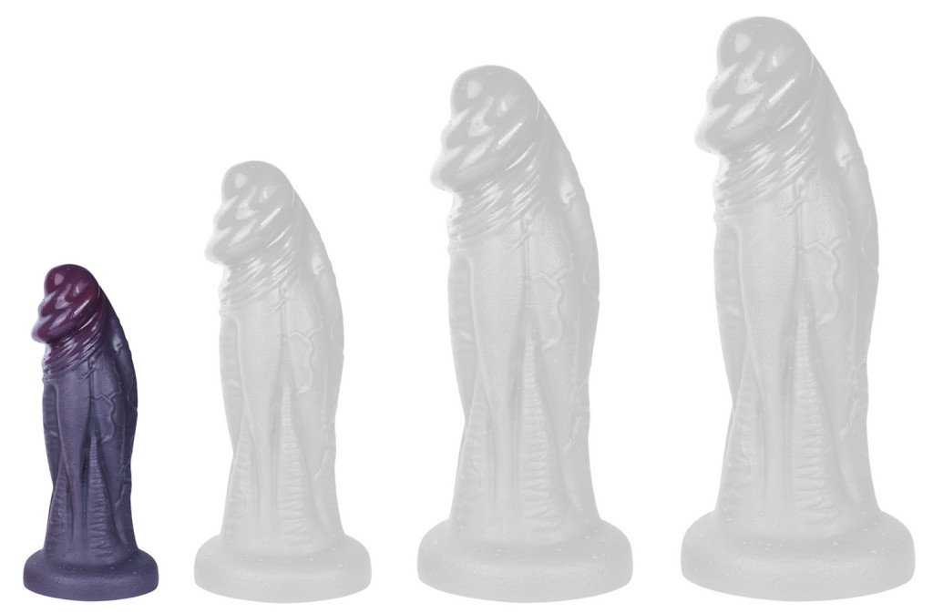 Biglans Dildó Szilikon 15 cm flared fejjel 5,2 cm széles