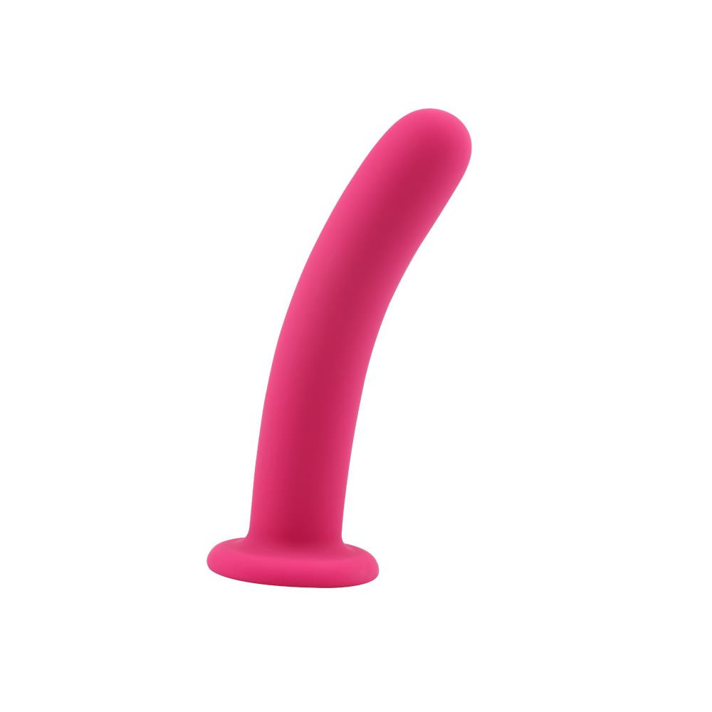 Raw Recruit Dildó Simafejű, Tapadókorongos 17,8 cm Rózsaszín - Image 2