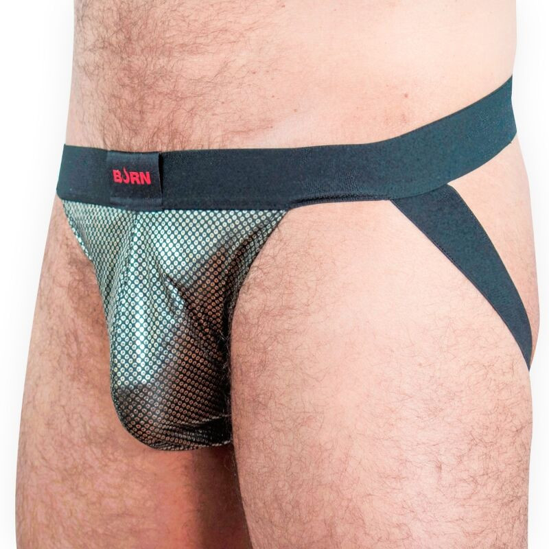 Burn jockstrap divatos, kényelmes XL fekete - Image 2