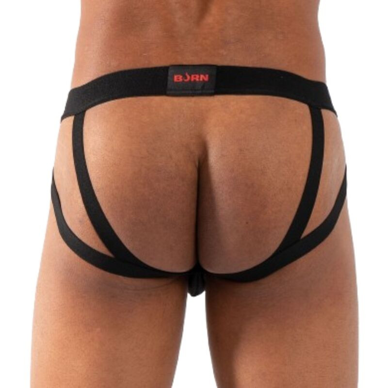 Burn férfi jockstrap merevítő nélkül fekete XL méret - Image 3